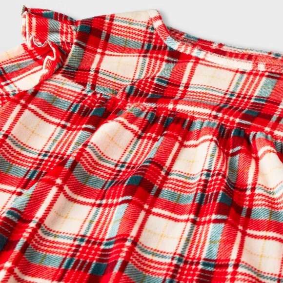 Cat & Jack Girls' Long Sleeve NightGown - NWOT - Picture 3 of 3